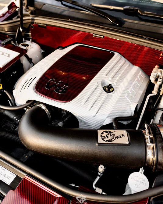 Aluminum 5 Piece Engine Bay Set / Dodge Durango GT, R/T 2018-2023 - American Stanced