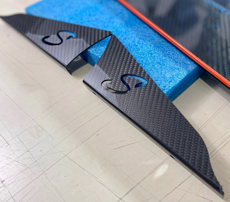 Load image into Gallery viewer, Carbon Fiber Fins &quot;Design Your Own&quot; - American Stanced
