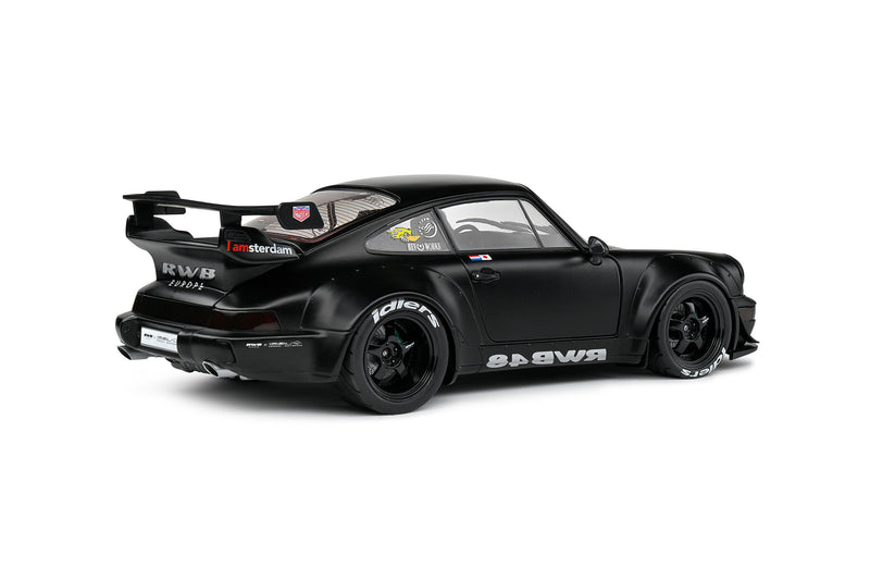 Load image into Gallery viewer, Solido 1:18 Large Scale 2016 RWB Porsche Bodykit Darth Vader #48
