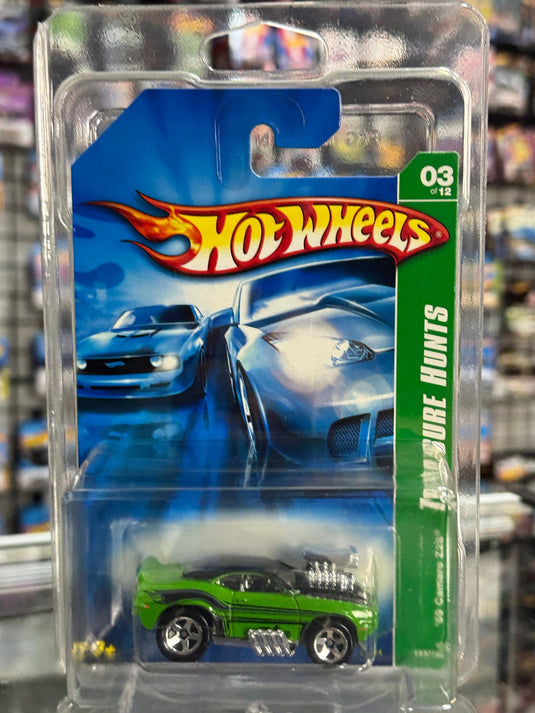 2007 Hot Wheels '69 Camaro Z28 Tooned Treasure Hunt 3/12 - American Stanced