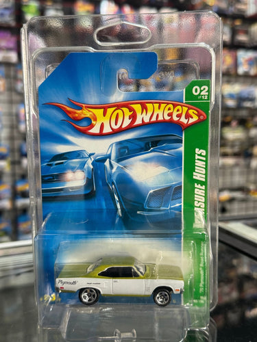 2008 Hot Wheels '70 Plymouth Road Runner Treasure Hunt 2/12 - American Stanced