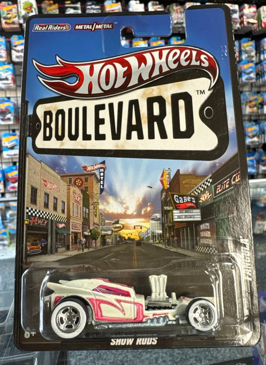 2012 Hot Wheels Boulevard Show Rods Fangula - American Stanced