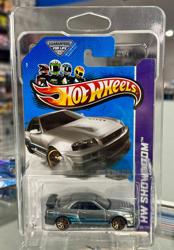 2013 Hot Wheels Nissan Skyline GT - R R34 Zamac 159/250 - American Stanced