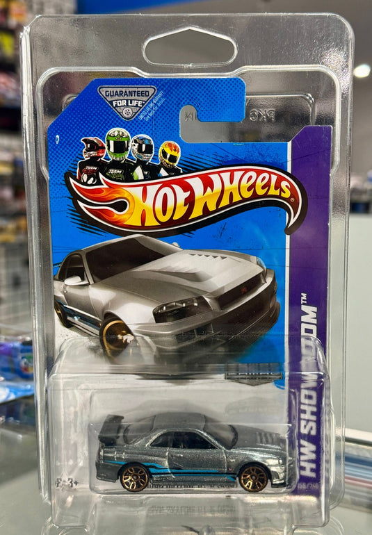 2013 Hot Wheels Nissan Skyline GT - R R34 Zamac 159/250 - American Stanced