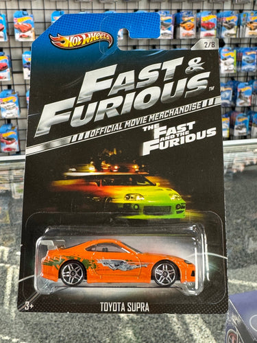 2013 Hot Wheels Toyota Supra Fast & Furious 2/8 - American Stanced