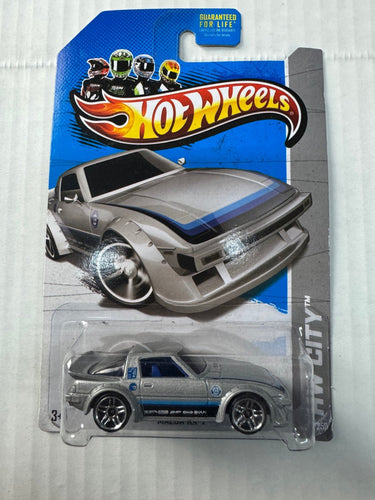 2013 Hot Wheels Treasure Hunt Mazda RX - 7 HW City - American Stanced