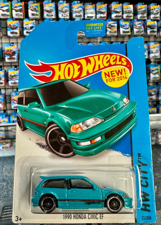 2014 Hot Wheels 1990 Honda Civic EF HW City Series 