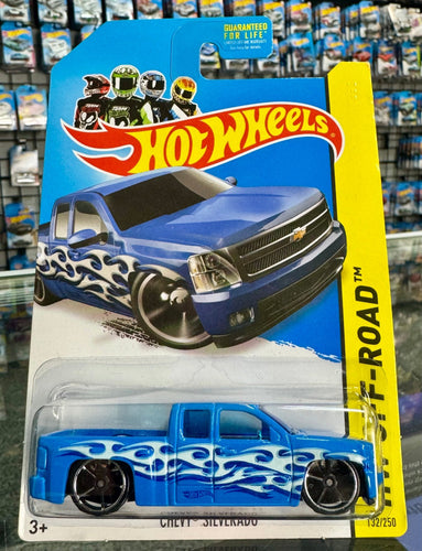 2014 Hot Wheels Chevy Silverado Off - Road Series 