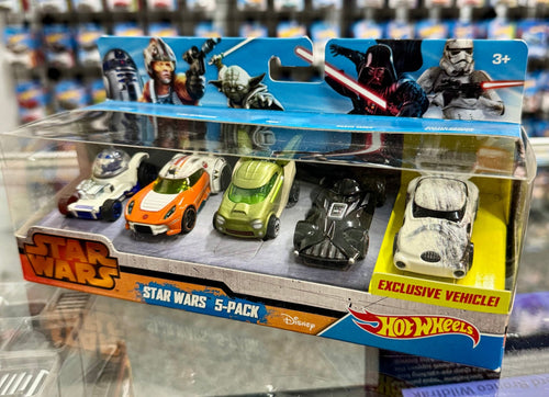 2014 Hot Wheels Star Wars Character 5 Pack - American Stanced