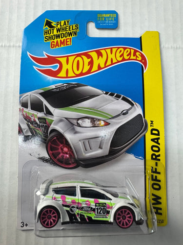 2014 Hot Wheels Treasure Hunt '12 Ford Fiesta HW Off - Road Series - American Stanced