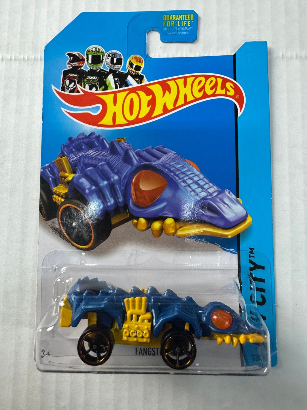 2014 Hot Wheels Treasure Hunt Fangster Hw City – American Stanced