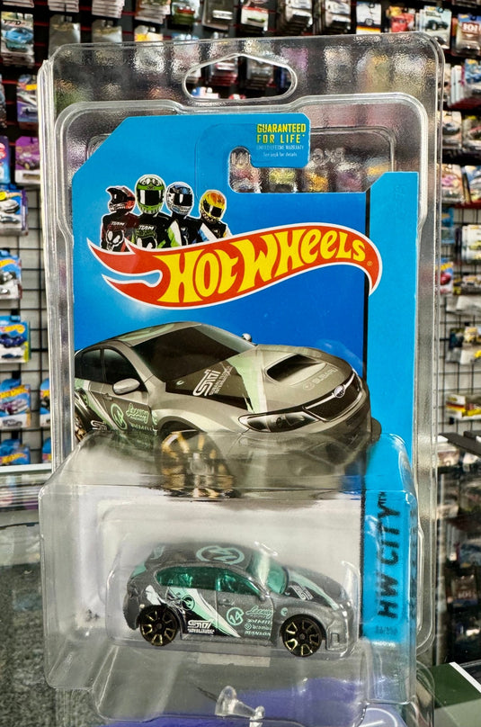 2014 Hot Wheels Treasure Hunt Subaru WRX STI HW City - American Stanced