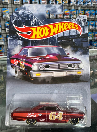 2018 Hot Wheels 64 Galaxie American Steel Series 5/10 - American Stanced