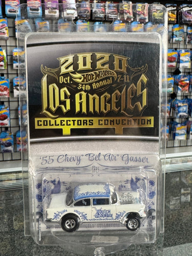 2020 Hot Wheels Los Angeles Collectors Convention 26th Annual '55 Chevy Bel Air Gasser - American Stanced