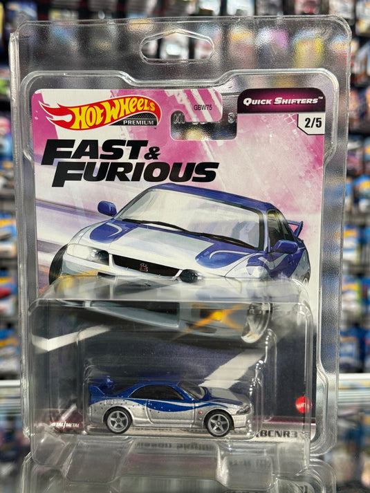 2020 Hot Wheels Nissan Skyline GT - R BCNR33 Fast & Furious Quick Shifters Series 