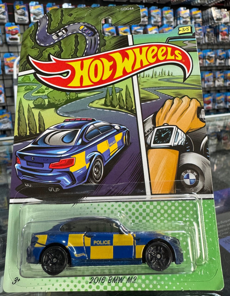 Load image into Gallery viewer, 2020 Hot Wheels Police Comic Series - American Stanced
