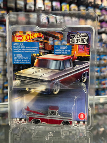 2020 Hot Wheels Premium Custom '62 Chevy Pickup Boulevard Series - American Stanced