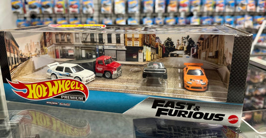 2020 Hot Wheels Premium Fast & Furious 4 Car Box Set - American Stanced