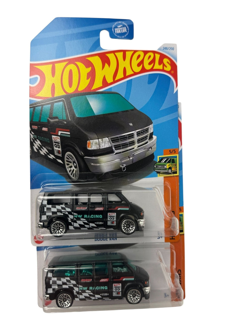 Load image into Gallery viewer, 2024 Hot Wheels Dodge Van &quot;Error&quot; RARE - American Stanced
