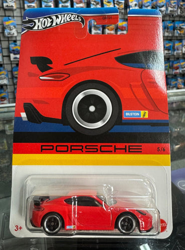 2024 Hot Wheels Porsche 718 Cayman GT4, Porsche Series 5/6 - American Stanced