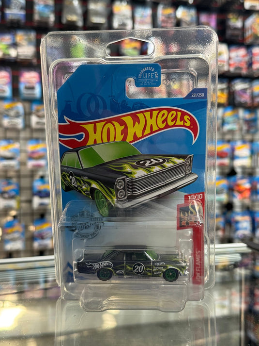 '65 Ford Galaxie HW Flames Hot Wheels Super Treasure Hunt - American Stanced