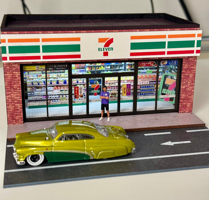 Load image into Gallery viewer, 7 - Elevan Storefront &quot;Only&quot; Diorama #3 - American Stanced
