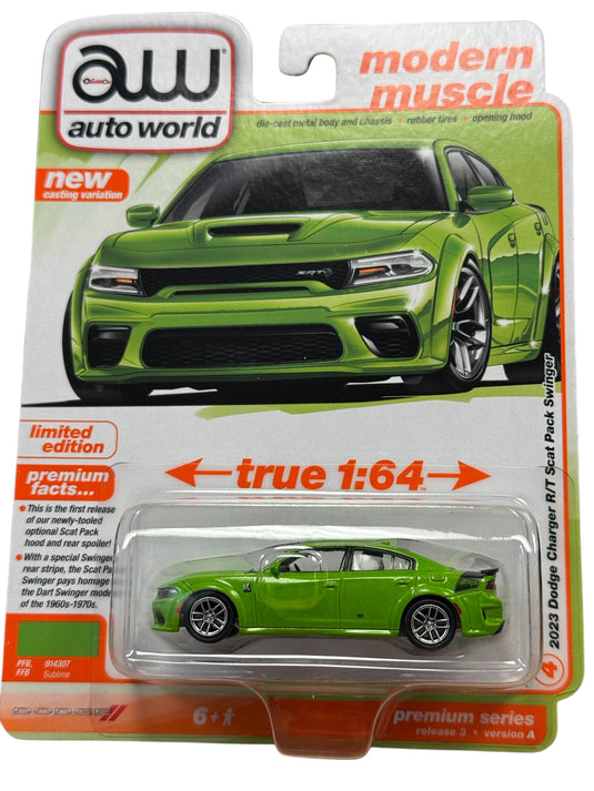 Auto World '23 Dodge Charger R/T Scat Pack Swinger