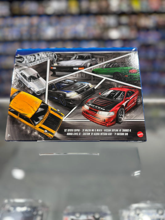 Hot Wheels 6 Car JDM Set