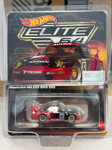 Hot Wheels Elite 64 Porsche 911 GT2 EVO 993