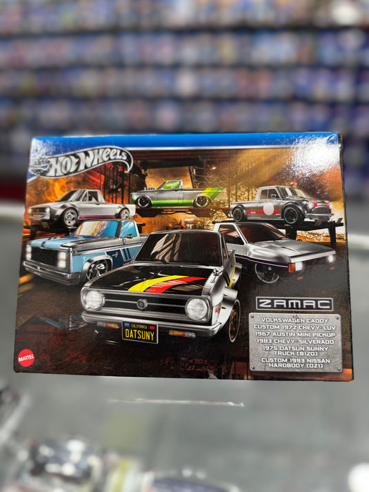 Hot Wheels Zamac 6 Truck Set Walmart Exclusive