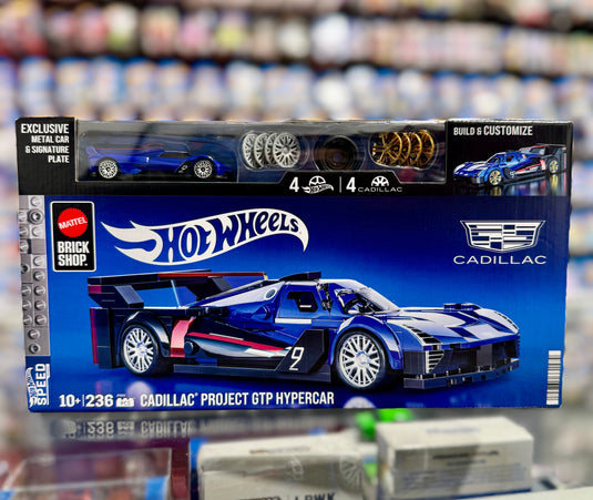 Mattel Brick Shop Cadillac Project GTP Hypercar Builder Toy Kit