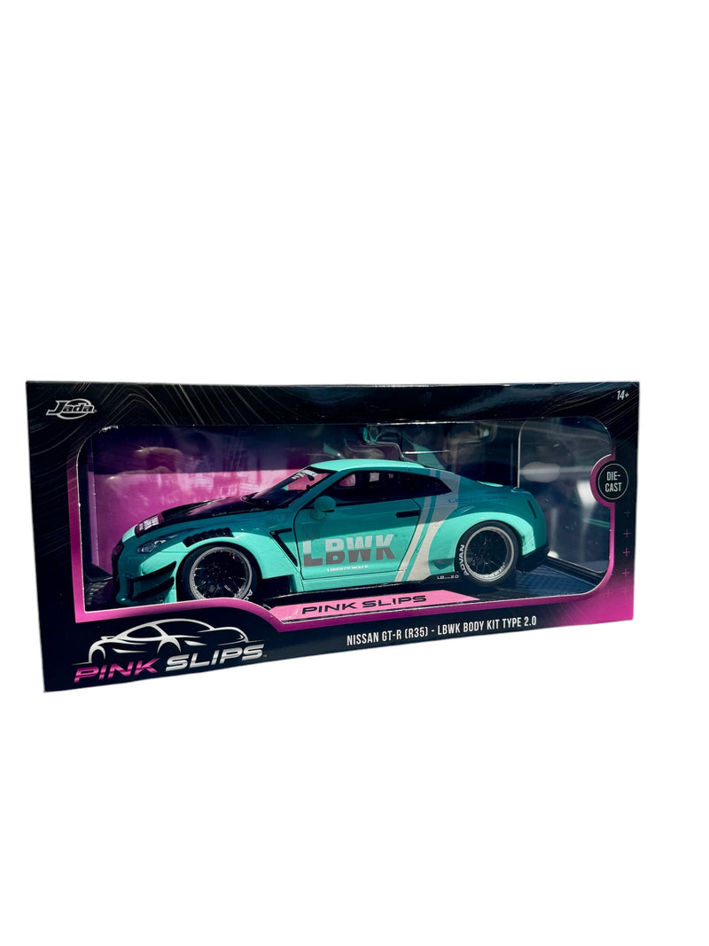 Load image into Gallery viewer, Jada Toys Pink Slips Nissan GT-R &quot;R35&quot; LBWK Body Kit Type 2.0
