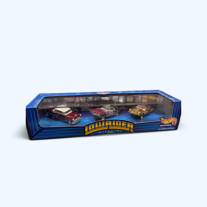 Load image into Gallery viewer, 1998 Hot Wheels Collectables Lowrider Magazine 3 Car Set
