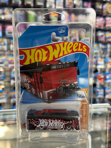 Ain't Fare Fast Transit Bus Hot Wheels Treasure Hunt - American Stanced