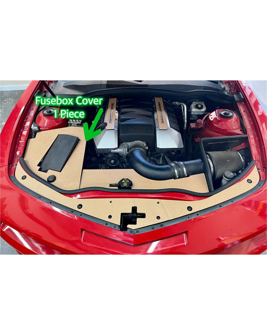 Carbon Fiber Fuse Box Chevy Camaro, 5th Gen 2010 - 2015 - American Stanced