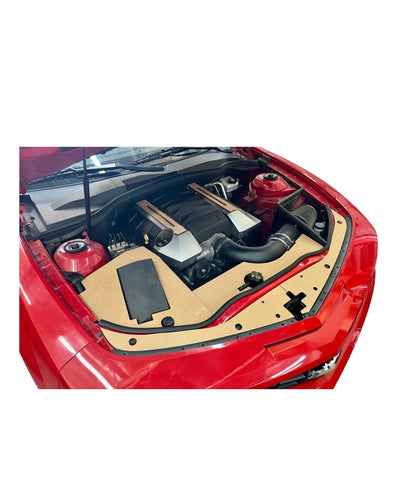 Carbon Fiber Radiator Cover Chevy Camaro 5th Gen 2010 - 2015 - American Stanced