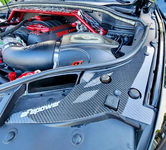 Carbon Fiber Radiator Cover Dodge Durango / GT, R/T 2018 - 2023 - American Stanced