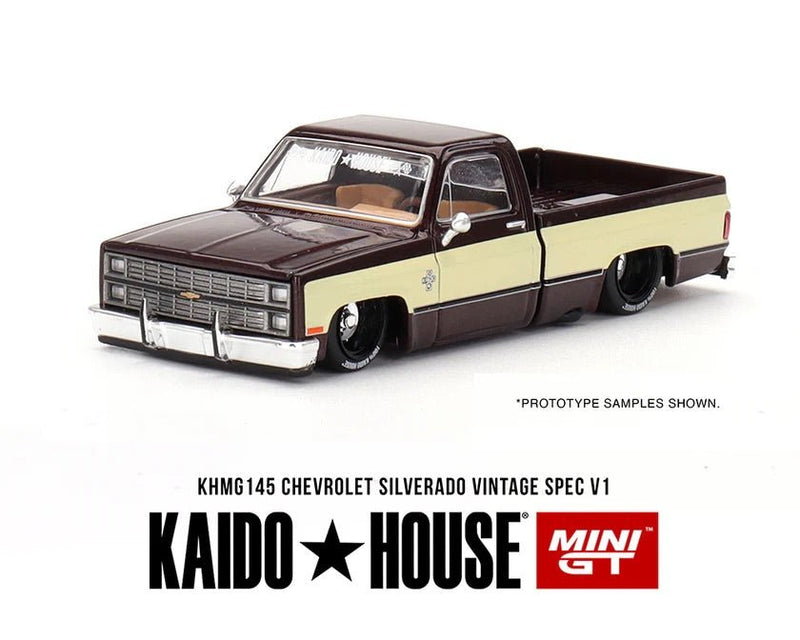 Load image into Gallery viewer, Chevrolet Silverado Kaido Vintage Spec V1 - Two - Tone Brown Cream Kaido House - American Stanced
