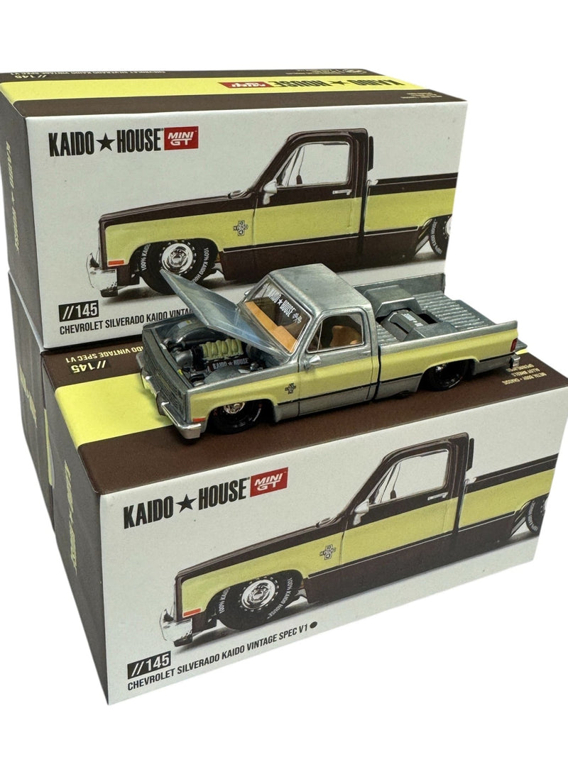 Load image into Gallery viewer, Chevrolet Silverado Kaido Vintage Spec V1 - Two - Tone Brown Cream Kaido House (CHASE) - American Stanced
