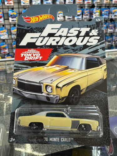 Hot Wheels '70 Monte Carlo Fast & Furious Tokyo Drift 4/8 - American Stanced