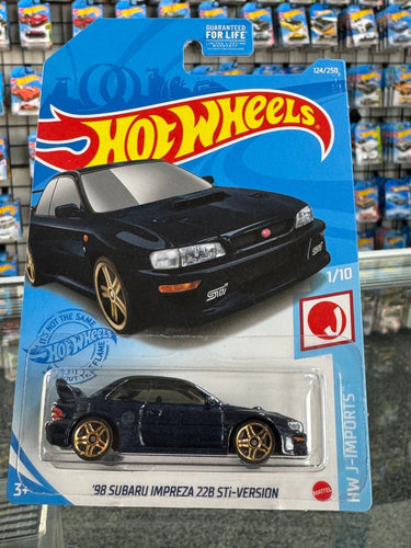 Hot Wheels '98 Subaru Impreza 22B STi - Version J - Imports Series 1/10 