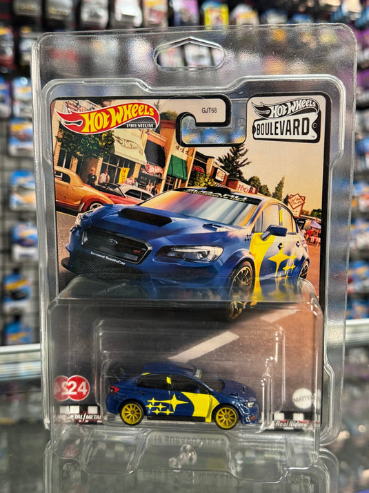 Hot Wheels Premium 2019 Subaru WRX STI Boulevard Series 