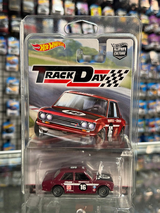 Hot Wheels Premium Datsun Bluebird 510 Track Day Car Culture Series - American Stanced