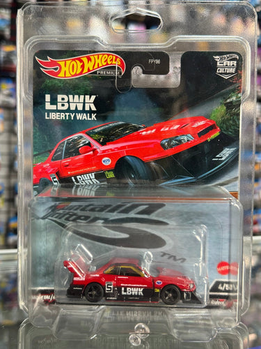 Hot Wheels Premium LB - ER34 Super Silhouette Nissan Skyline Car Culture Series 4/5 - American Stanced