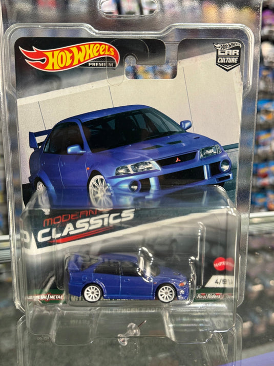 Hot Wheels Premium Mitsubishi Lancer Evolution V1 Car Culture Modern Classic Series 4/5 - American Stanced