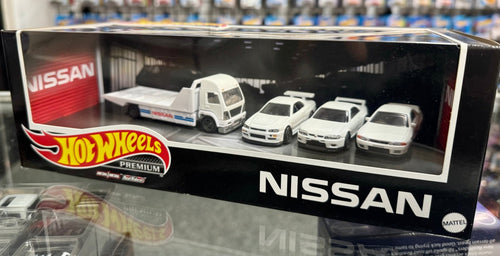 Hot Wheels Premium Nissan 4 Car Box Set 