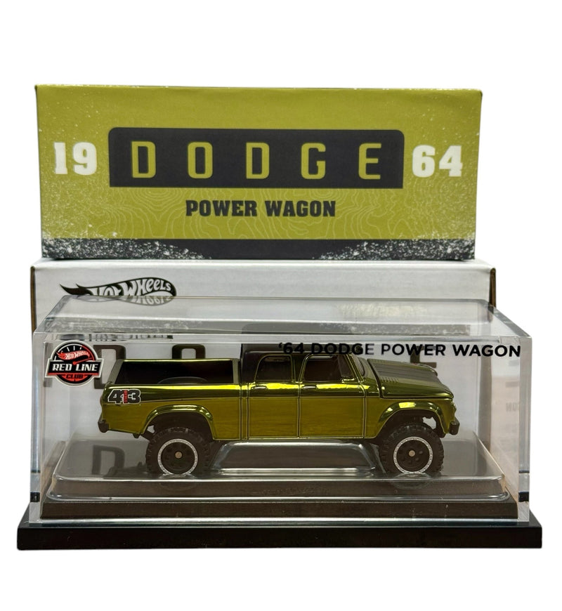 Load image into Gallery viewer, Hot Wheels RLC Exclusive &#39;64 Dodge Power Wagon - American Stanced
