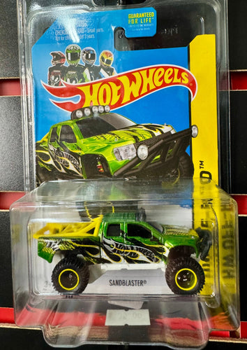 Hot Wheels Super Treasure Hunt Sandblaster Off - Road Series 