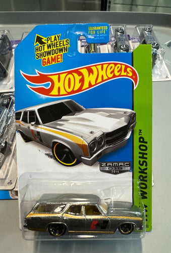 Hot Wheels Worshop Series Hurst Chevelle SS Wagon Zamac 245/250 - American Stanced