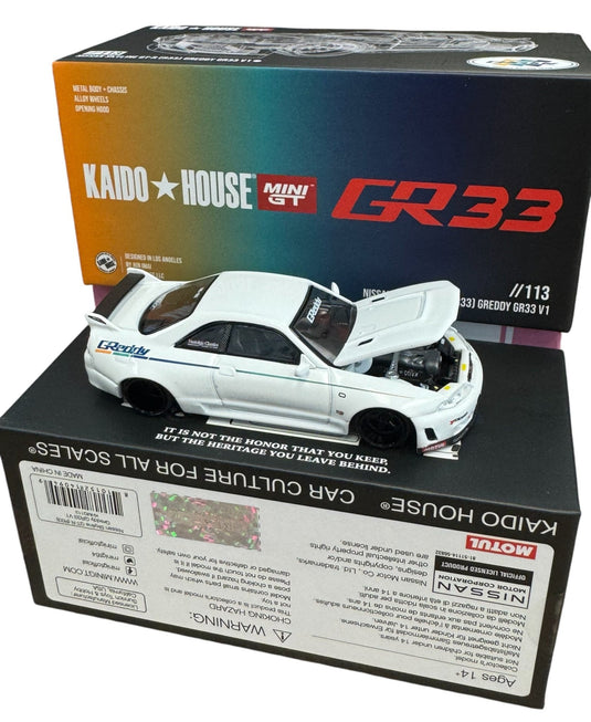 Kaido House Collab Nissan Skyline GT - R Greddy GR33 V1 